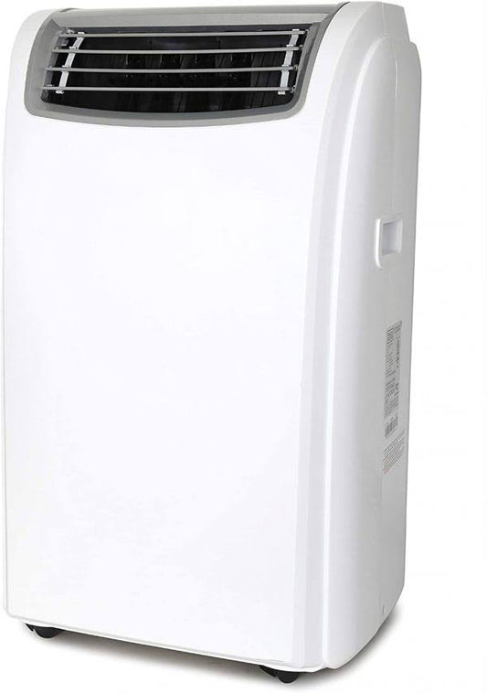 14,000 Btu Portable Air Conditioner With Heat And Remote Control, White