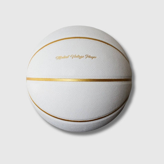 / Gold Leather Basketball