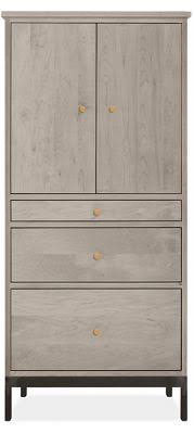 Modern Linear Office Armoire