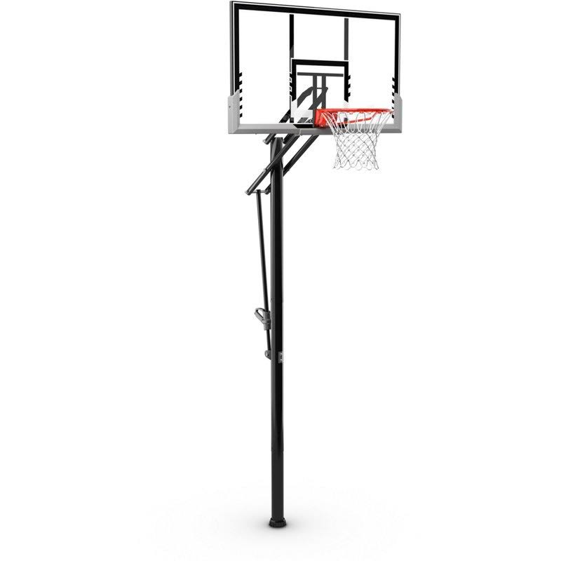 Pro Glide 54 In Inground Acrylic Basketball Hoop