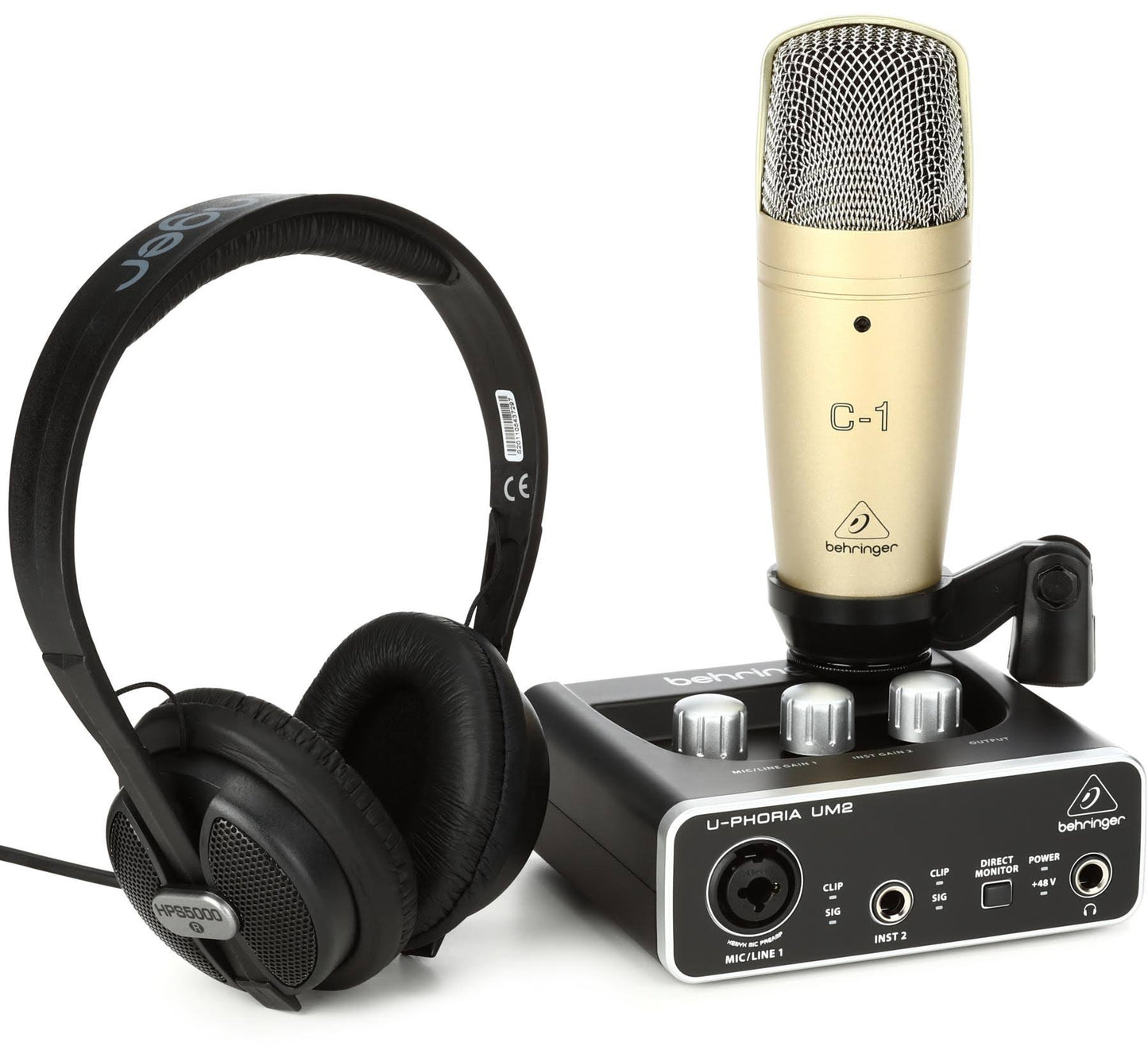 U-Phoria Studio Recording/Podcasting Bundle