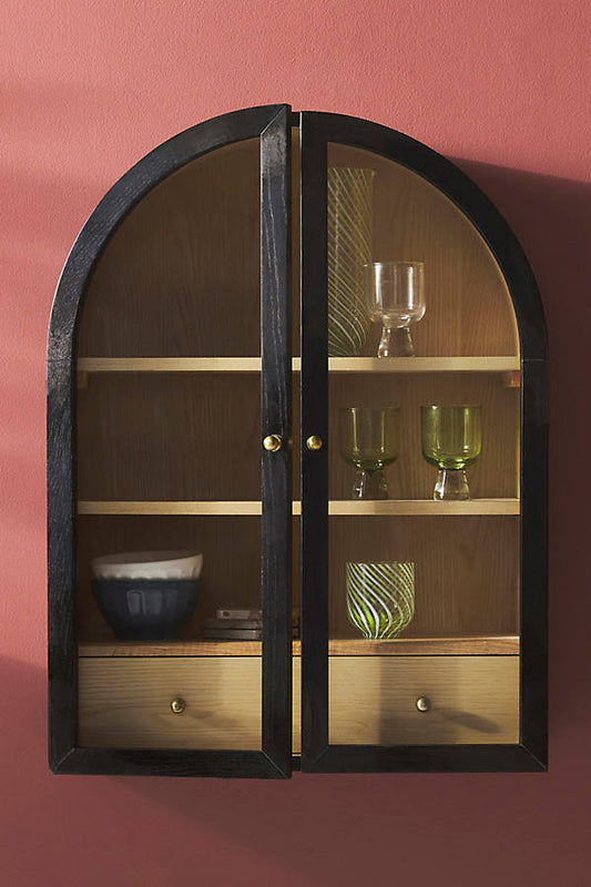 Wall Cabinet By  In Black