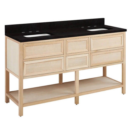 Robertson Vanity With Rectangular Undermount Sinks