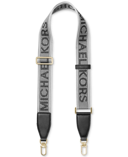 Michael Jet Set Travel 40mm Logo Webbing Strap - Black