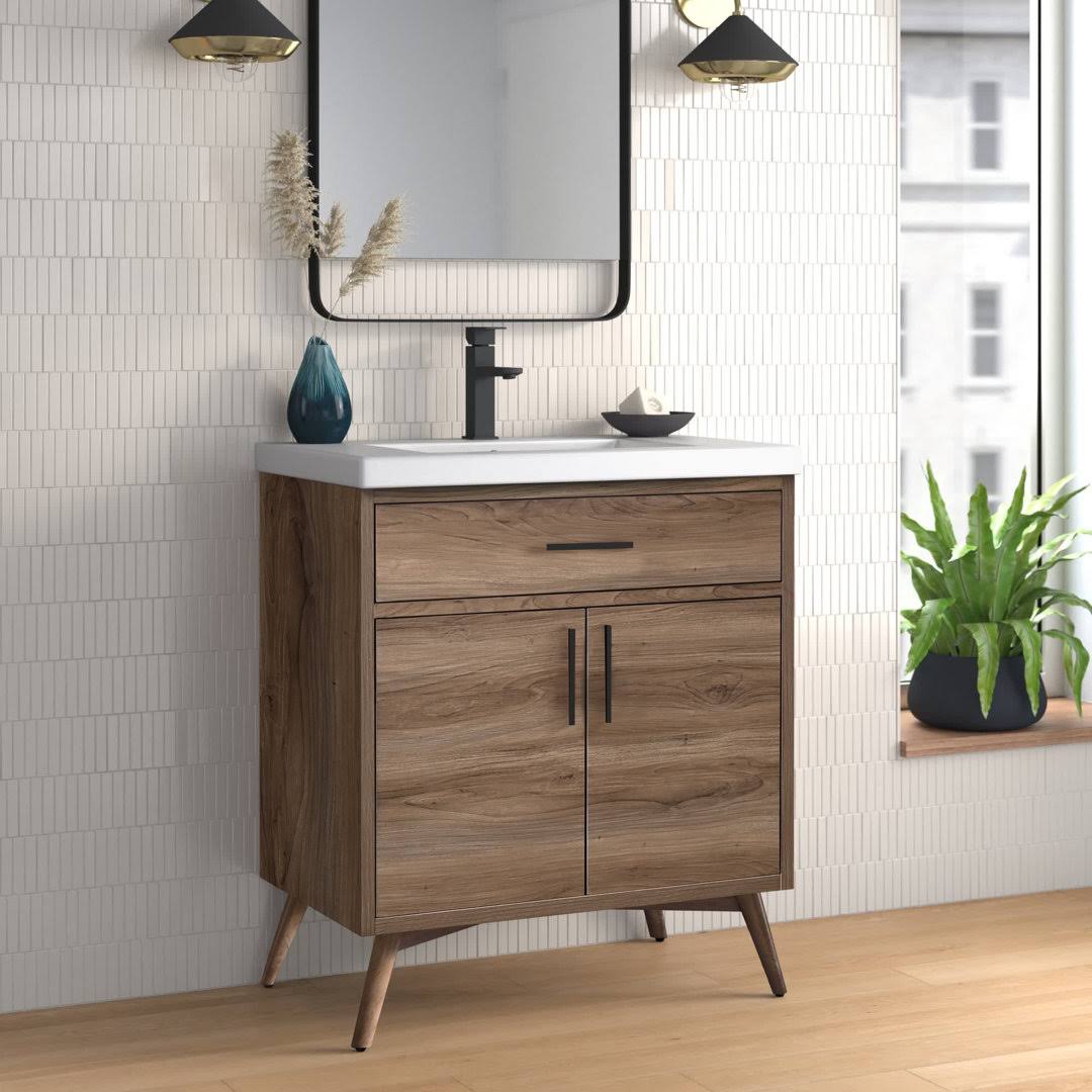 Single Bathroom Vanity Set  Base Finish