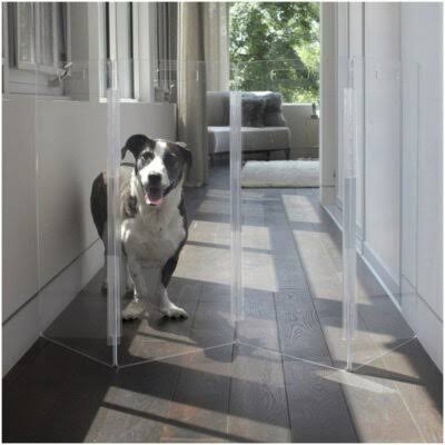 Zig Zag Pet Gate  Size: 110 W