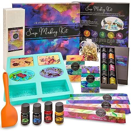 Making Kit For Adults, Make Your Own Soap With Melt And Pour Diy Natural Soap Supplies