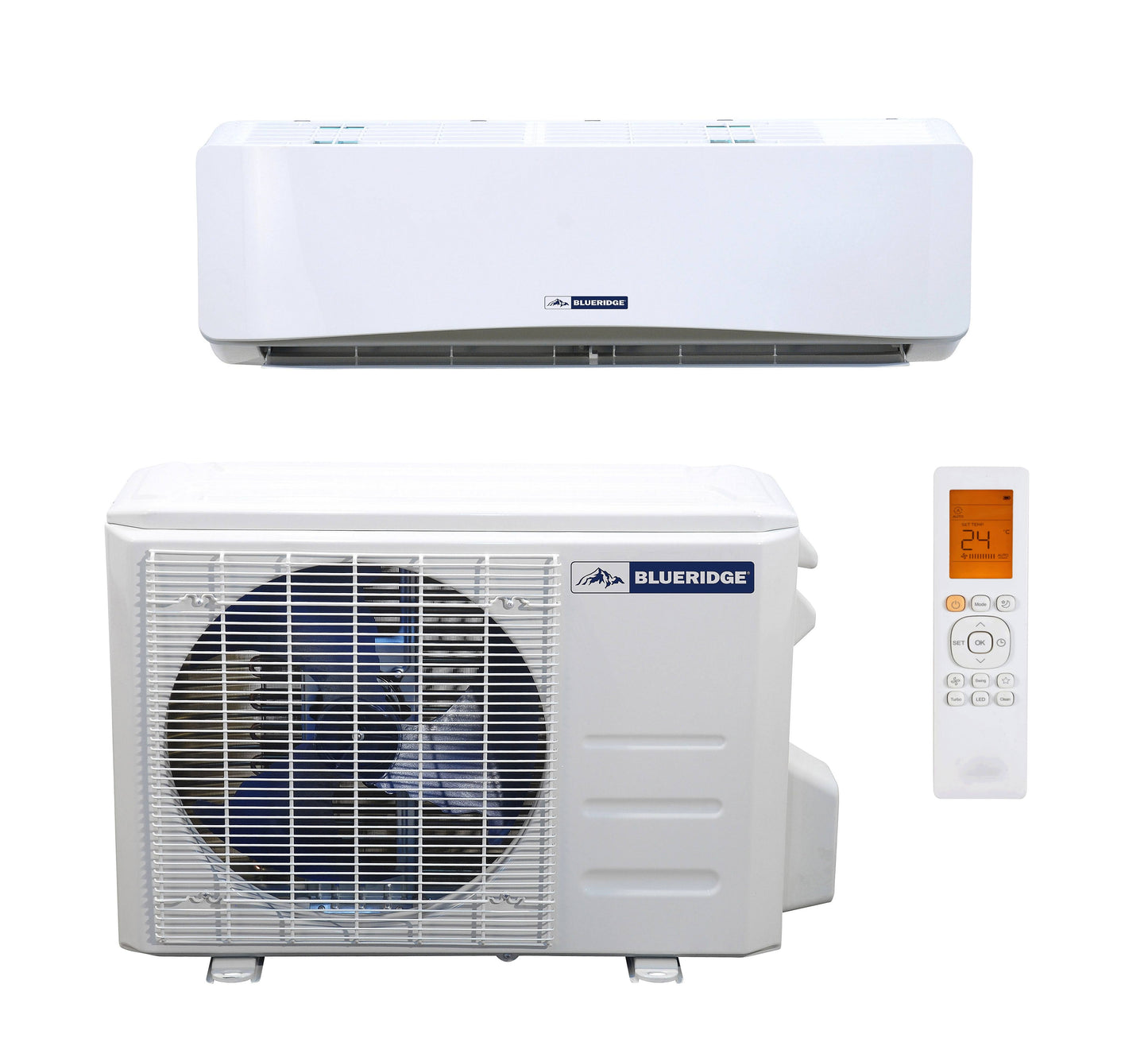 12,000 Btu 20.5 Seer / 21.4 Seer2 Ductless Mini Split Heat Pump W Wifi Bmy1221