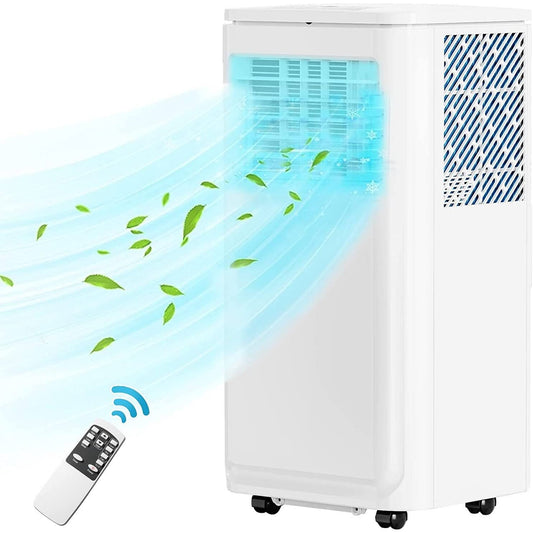 10000 Btu 3-In-1 Portable Air Conditioners With Remote Control,Quiet Room Portable Ac Cooler