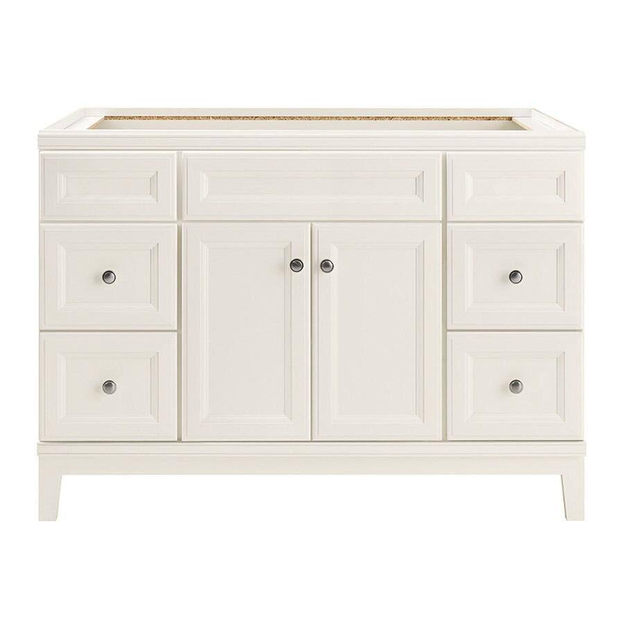 Now  Calhoun White Transitional Bathroom Vanity 39dvddb48