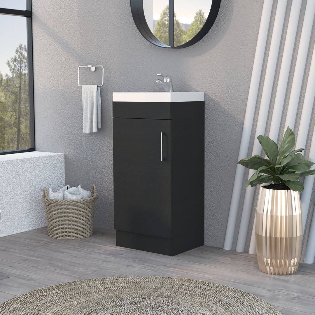 Run® Toledo Single Door Bathroom Vanity Cabinet