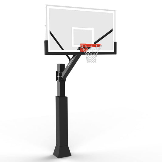 Slam Hoops Fx 72 Fixed Height Basketball Goal & Hoop System